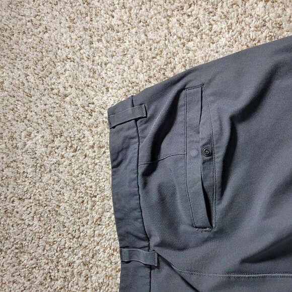 Lululemon Pants Mens 30x30.5 Gray Slim Fit Warpstreme Performance Flaw* - Picture 7 of 9